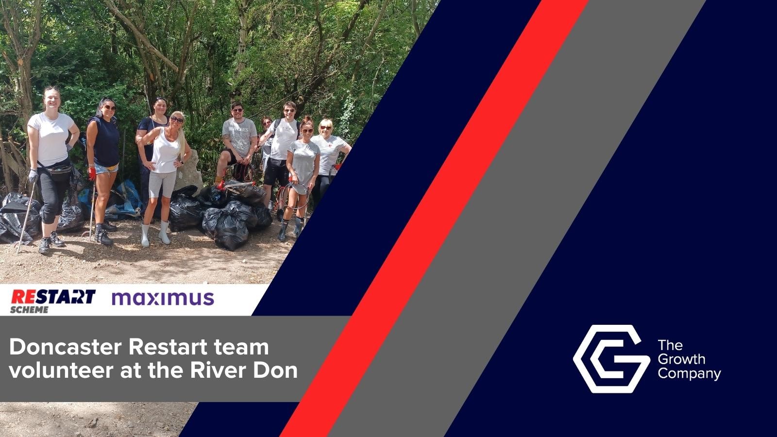 Restart Doncaster Volunteering Social Card