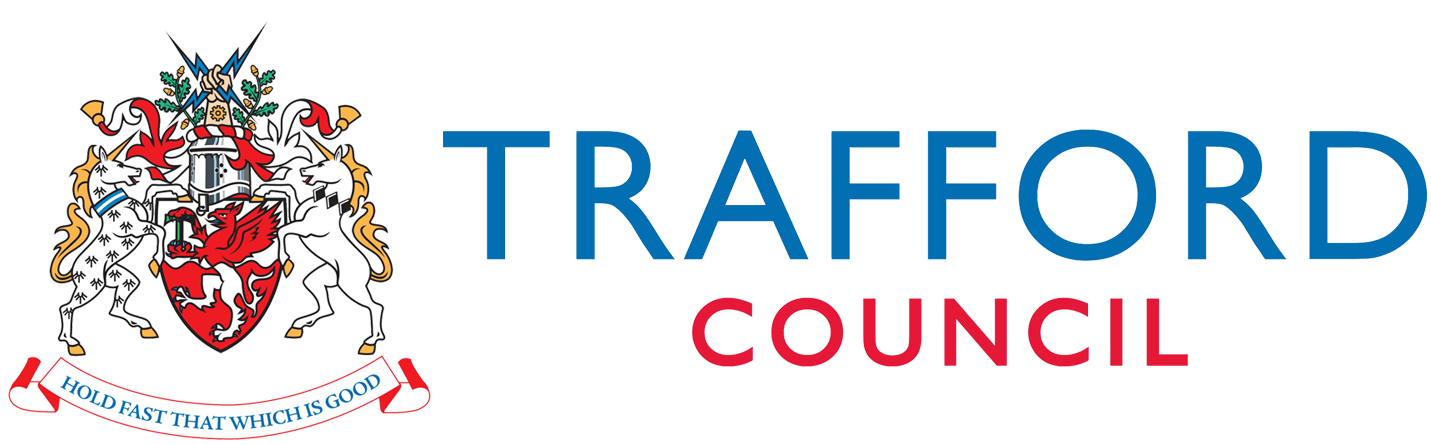 Trafford Council Logo Colour Rectangle