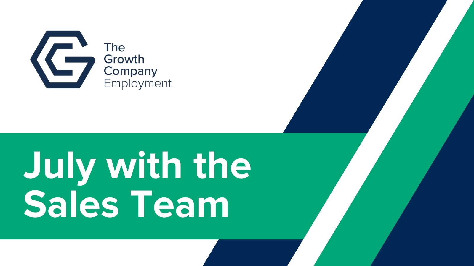 July With The Sales Team Graphic